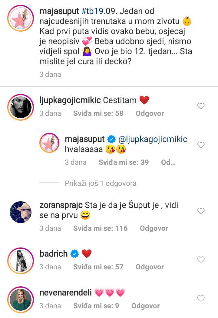 Maja Šuput objavila snimak sa ultrazvuka, uslijedili brojni komentari - Avaz