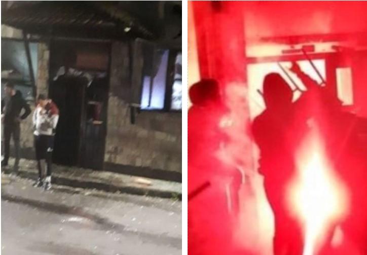 Procurio snimak na kojem se vidi kako su huligani spalili „Ultras pub“