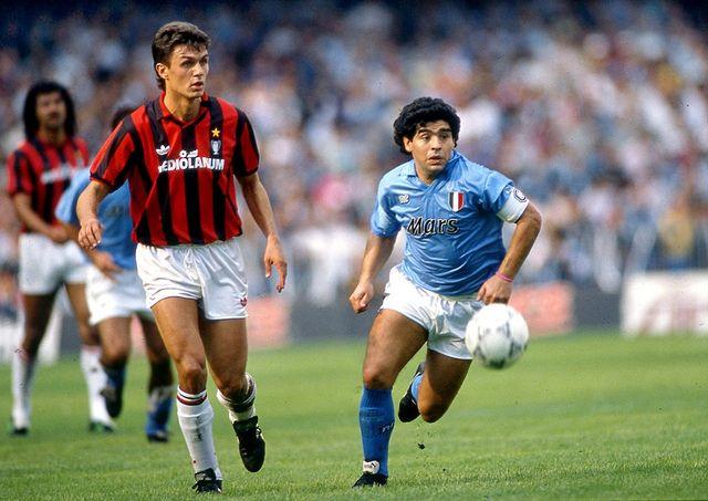 Maldini i Maradona iz igračkih dana - Avaz