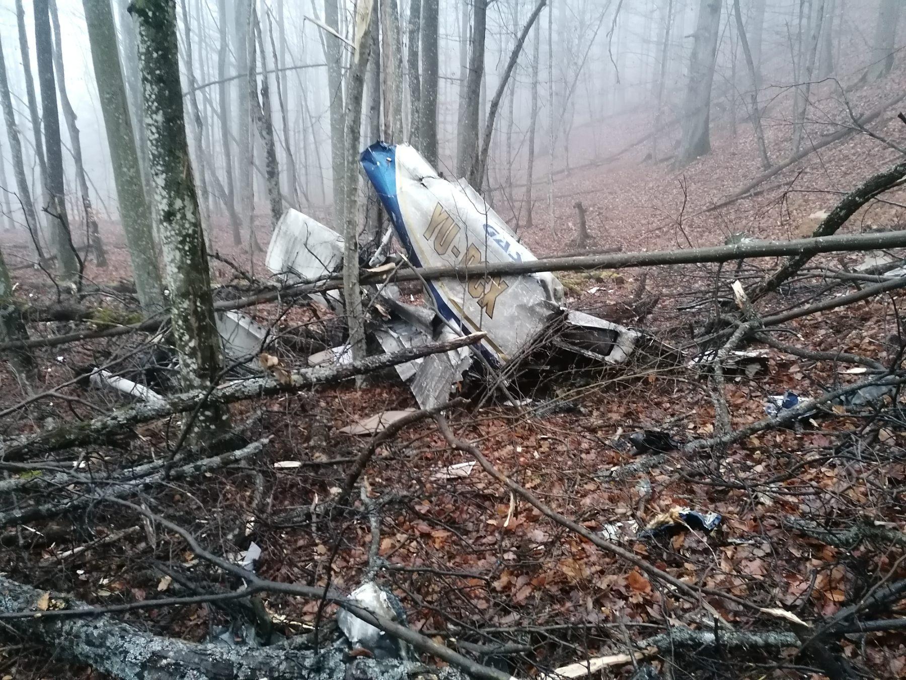 Prva fotografija olupine aviona