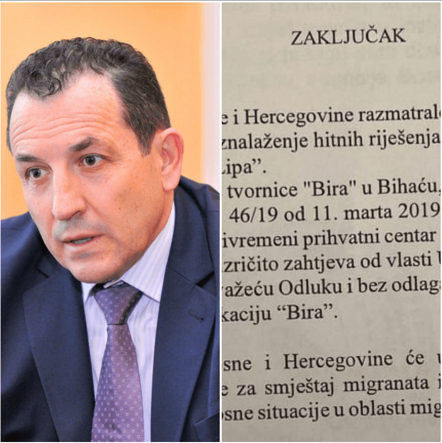 Cikotić proposes accommodation of migrants in "Bira" again - Avaz