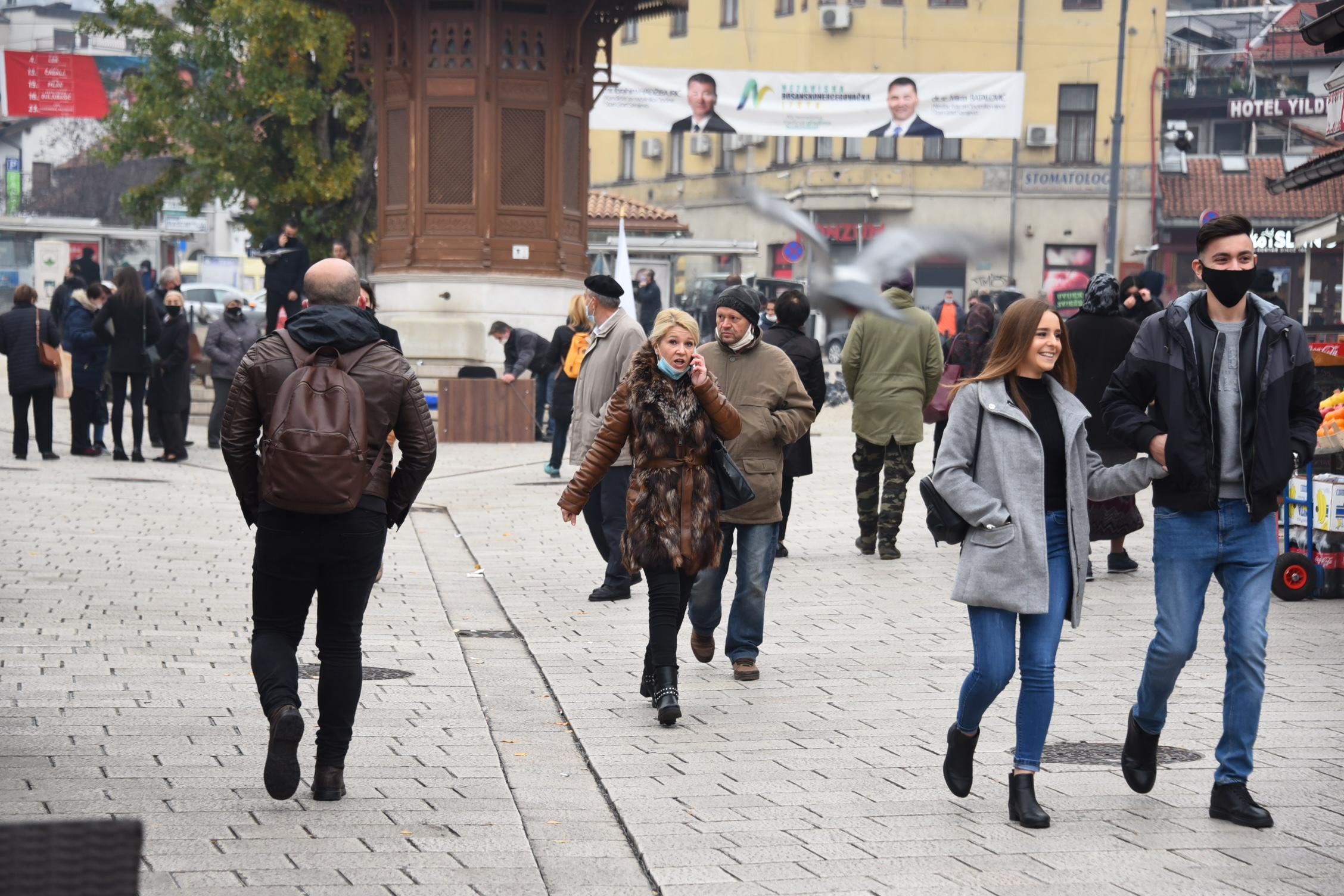 U prvih 11 mjeseci 2020. godine broj turista smanjen za 70,3 posto