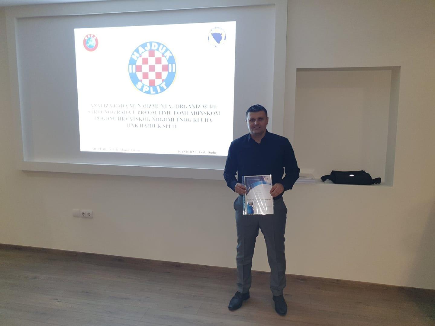 Feđa Dudić stekao UEFA PRO licencu