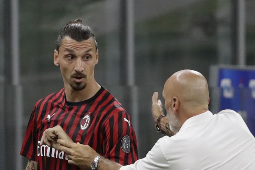 Ibrahimovic scored 10 goals in six league games before picking up a thigh injury after scoring a double in a 3-1 win over Napoli on November 22nd - Avaz