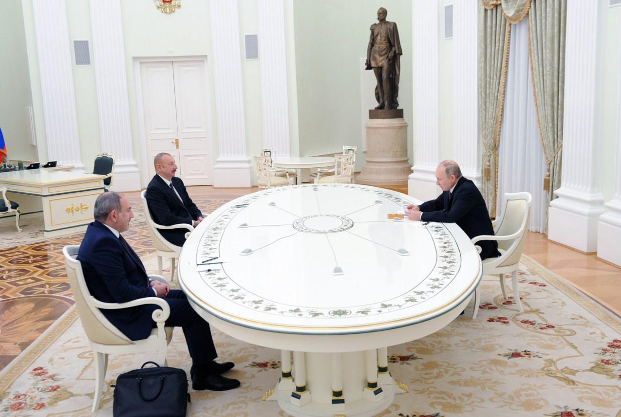 Lideri Azerbejdžana i Armenije kod Putina