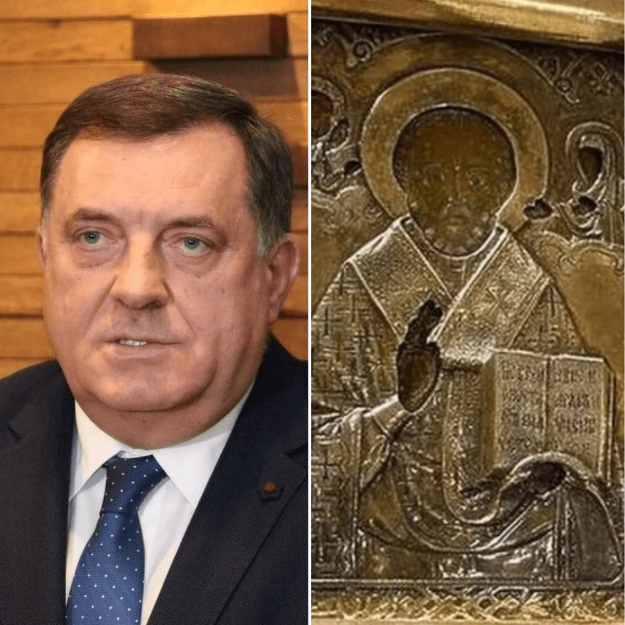 Dodik govorio o ikoni koju je poklonio ruskom ministru vanjskih poslova - Avaz