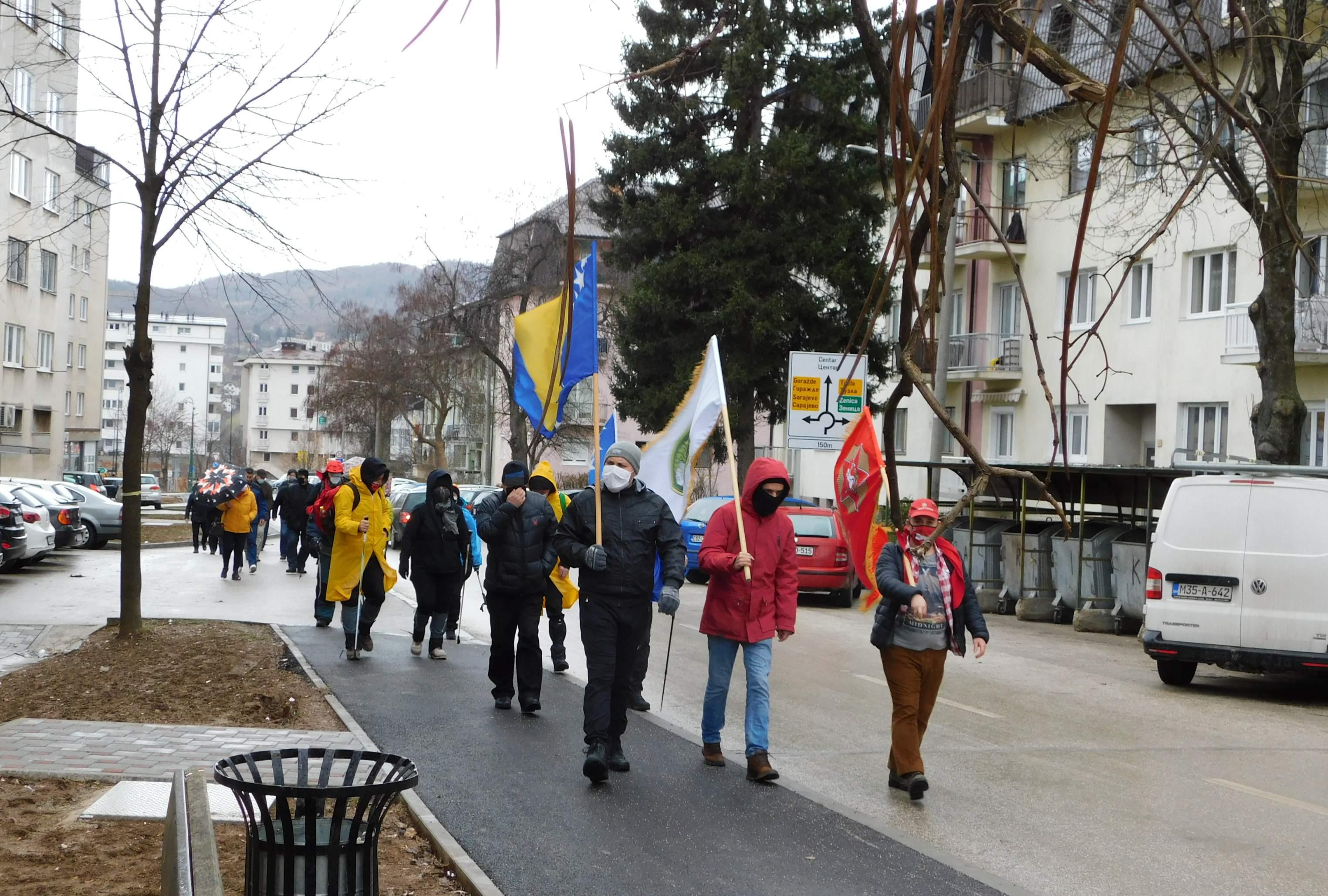 Detalj sa manifestacije u Vogošći - Avaz