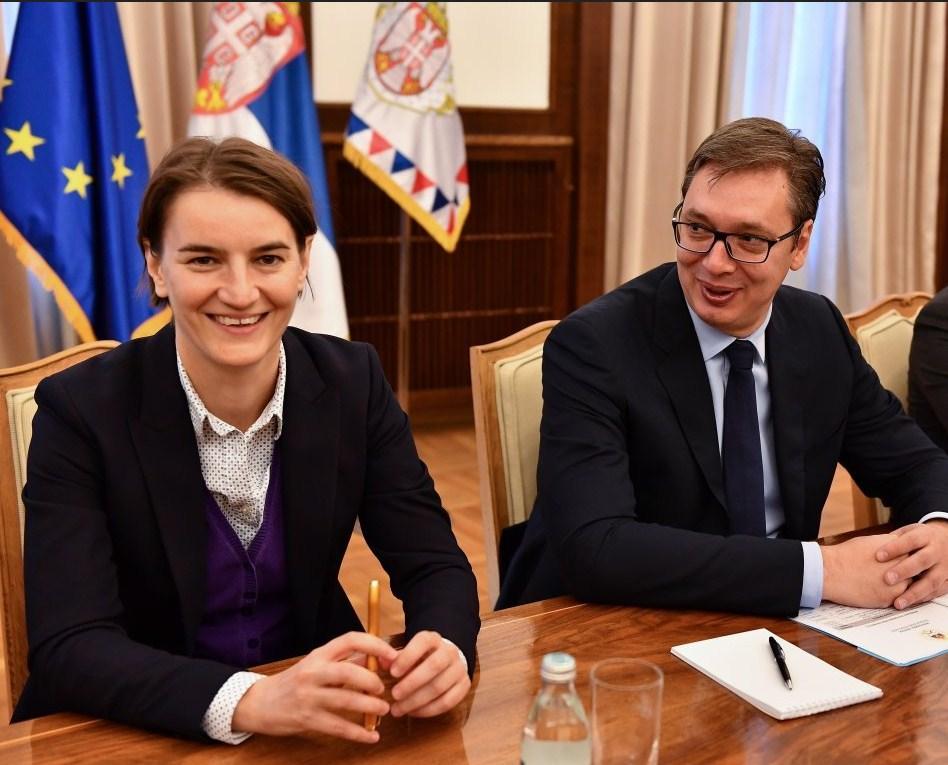 Aleksandar Vučić objasnio zašto Ana Brnabić ne ide u Crnu Goru