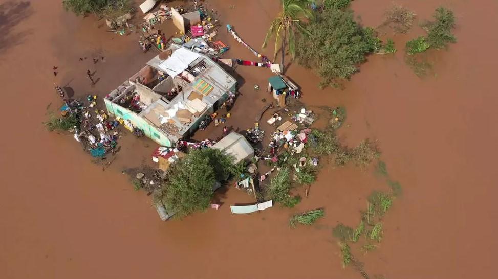 Stranded: Homes in the Buzi area of central Mozambique after Cyclone Eloise - Avaz