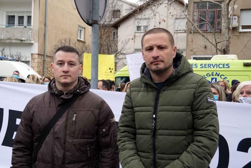 Vuković: On this occasion, we can also announce setting up a tent settlement, after that we will go before the HNC Assembly, and after that, if our demands are not adopted soon, we will go on a hunger strike - Avaz