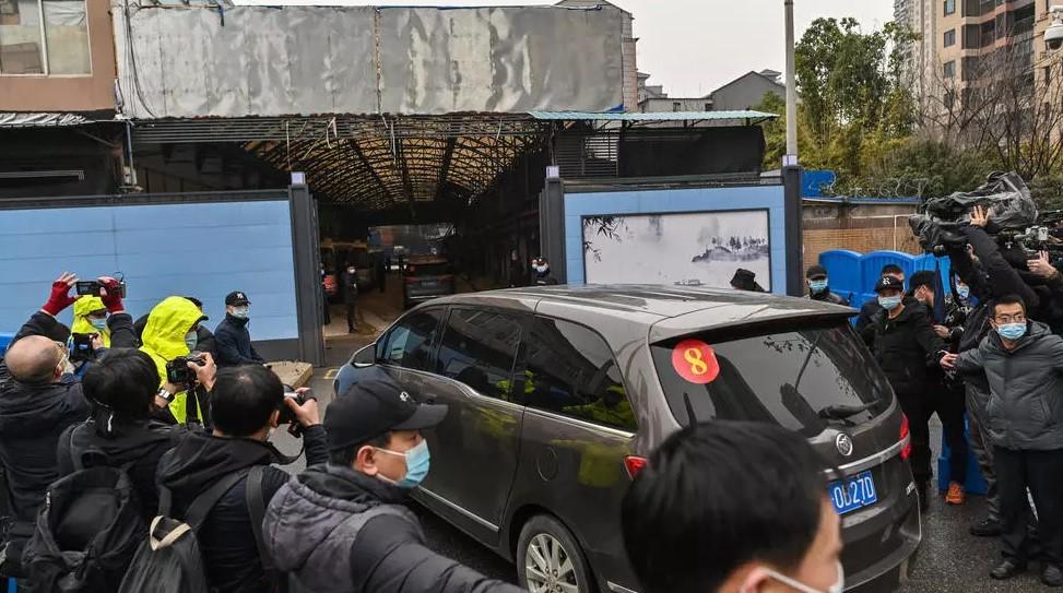 WHO probe team visits Wuhan market at heart of first virus outbreak