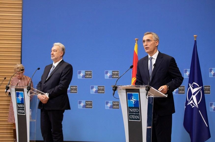 Zdravko Krivokapić i Jens Stoltenberg - Avaz