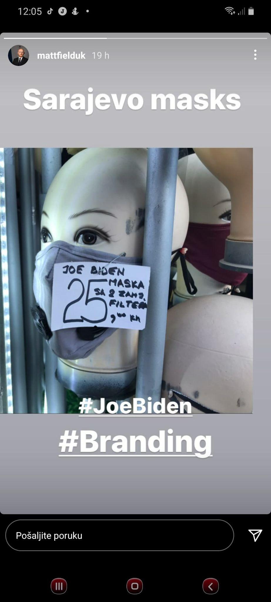 Maska "Joe Biden" - Avaz