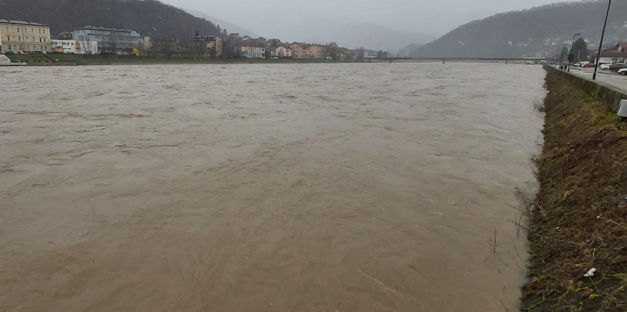 Nabujala Drina i u Goraždu - Avaz