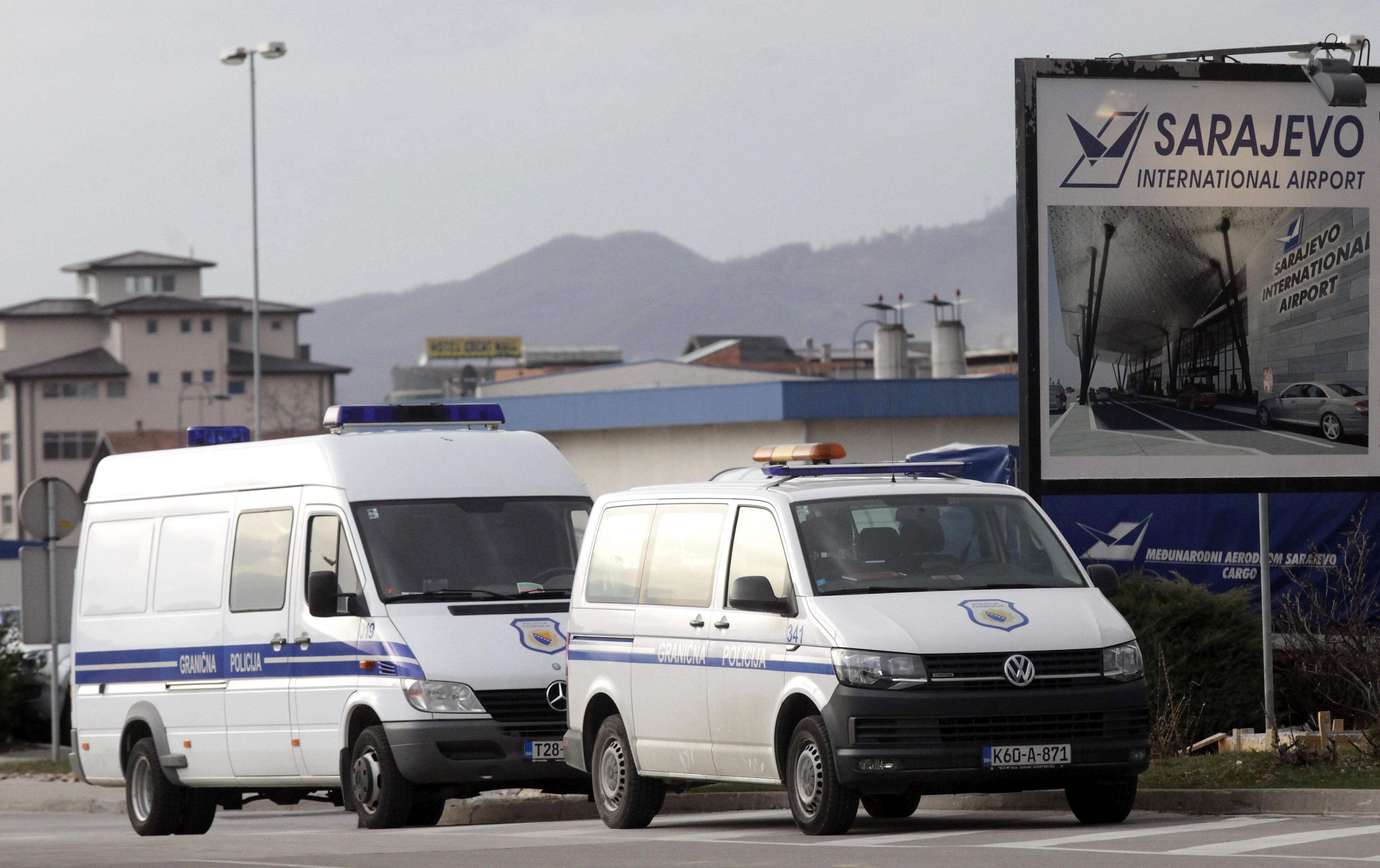 Hapšenje na sarajevskom aerodromu zbog nasilja u porodici