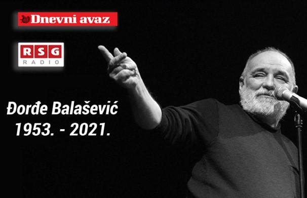 Dnevni avaz i RSG u saradnji: Večeras mini-koncert na Skenderiji u čast velikog umjetnika i čovjeka Đorđa Balaševića