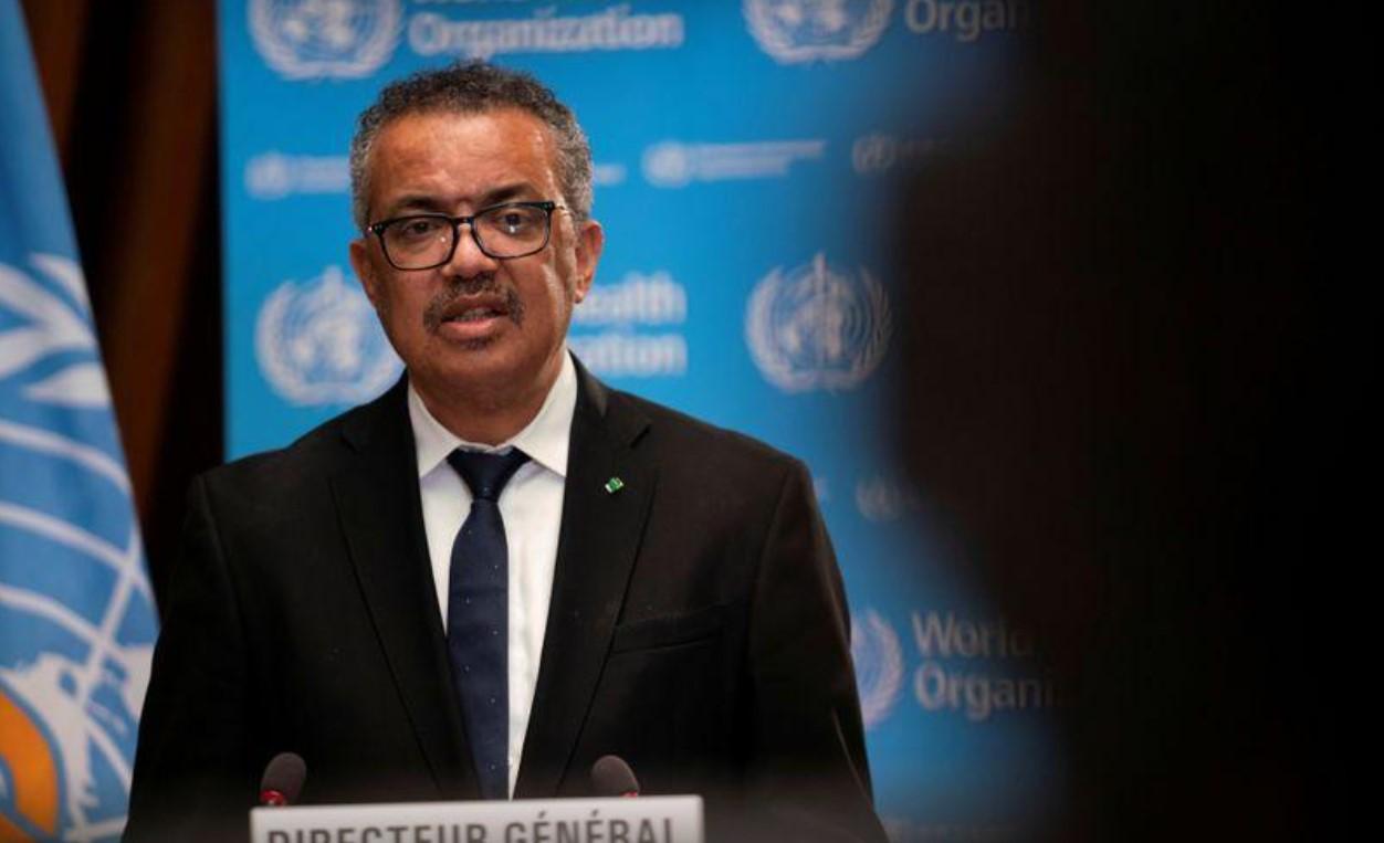 Tedros Adhanom Ghebreyesus, Director General of the World Health Organization (WHO) speaks during the opening of the 148th session of the Executive Board on the coronavirus disease (COVID-19) outbreak in Geneva, Switzerland, January 18, 2021. - Avaz