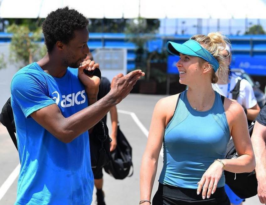 Elina Svitolina i Gael Monfils - Avaz