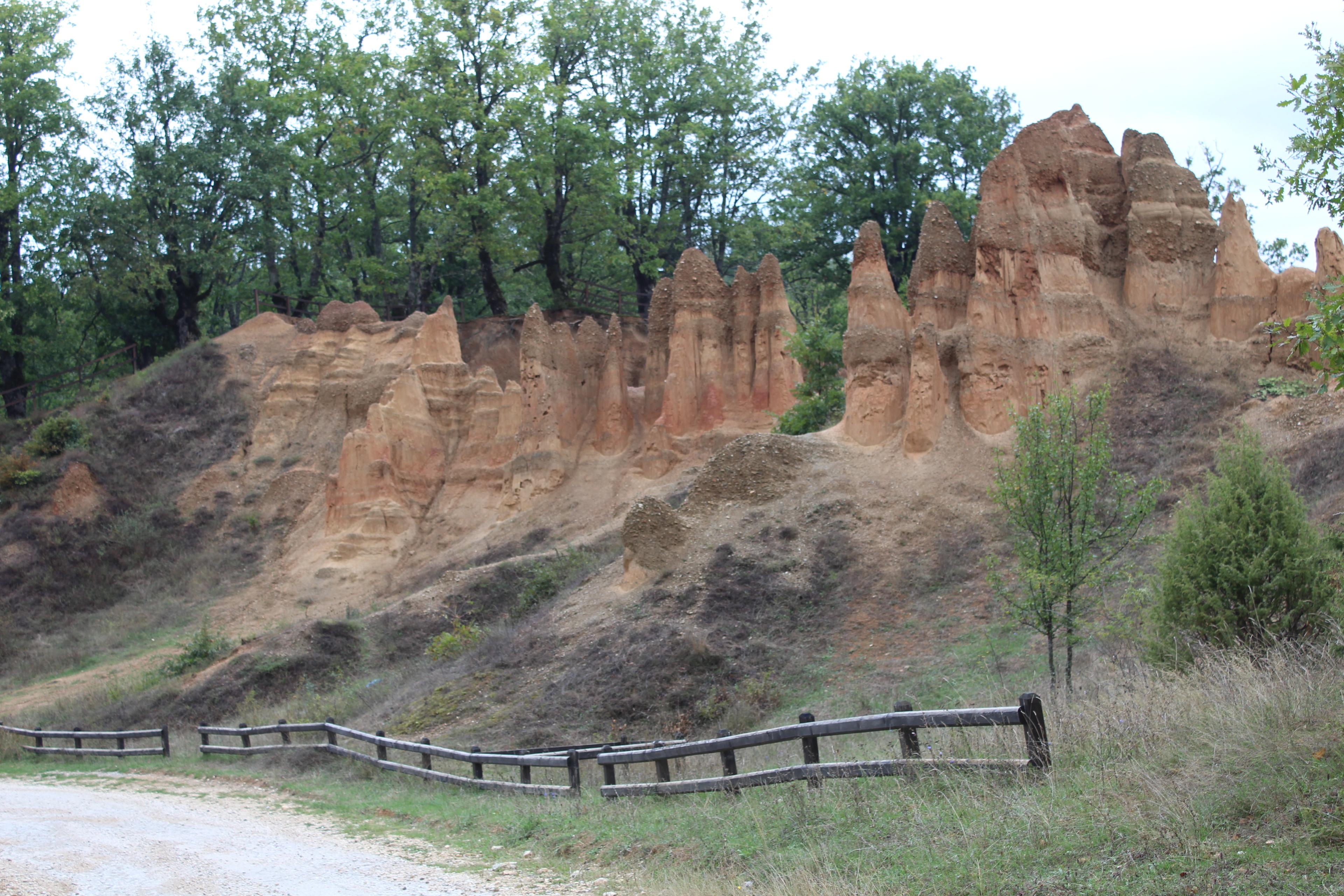 Pješčane piramide - djelić Kolorada na istoku Bosne