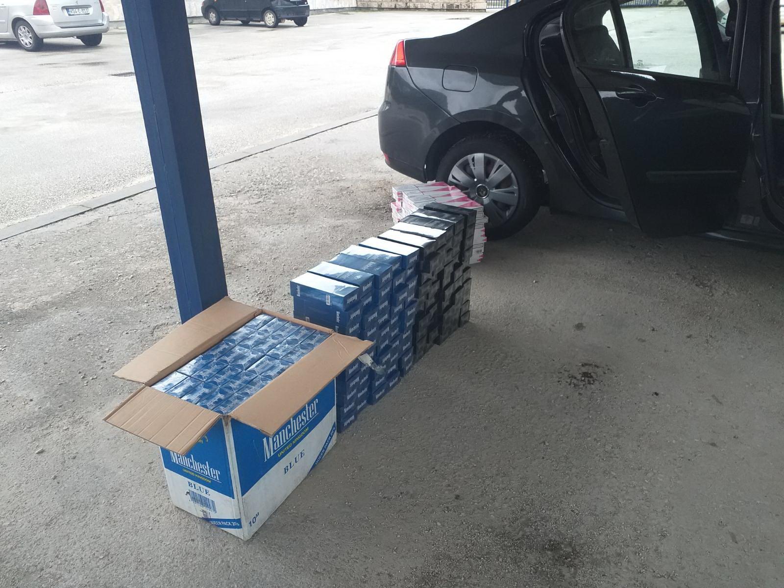 Policija u Ljubinju oduzela cigarete vrijedne 200.000 KM