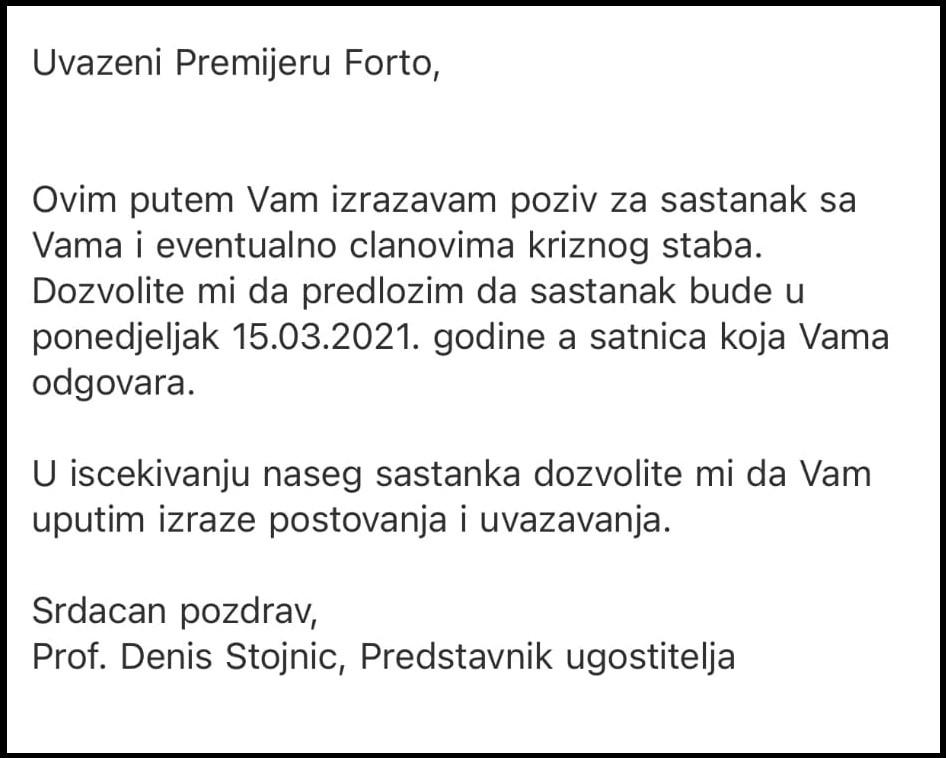 Poziv na sastanak - Avaz