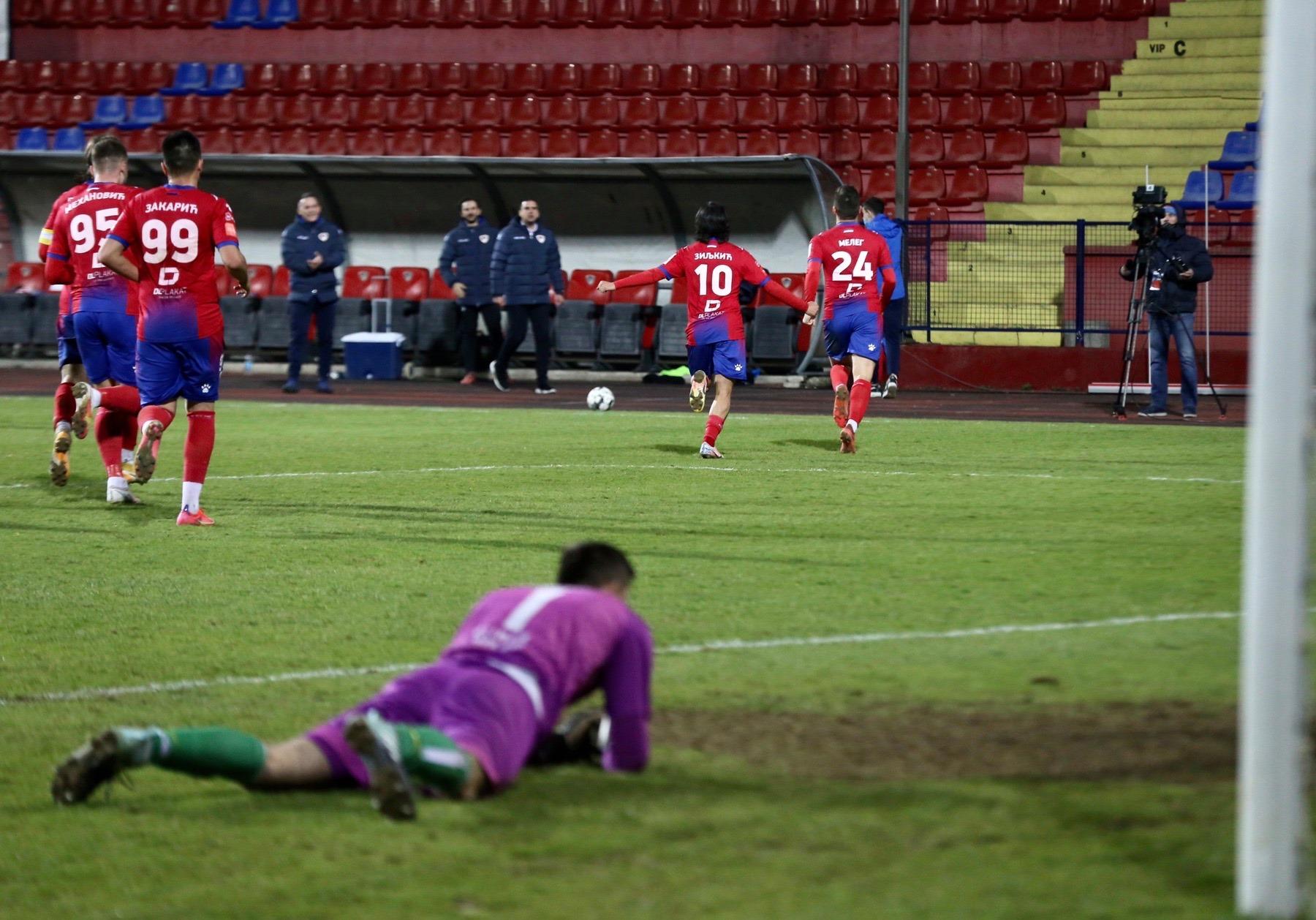 Borac slavio u Bijeljini, zbog diskutabilnog penala došlo do obračuna predstavnika klubova