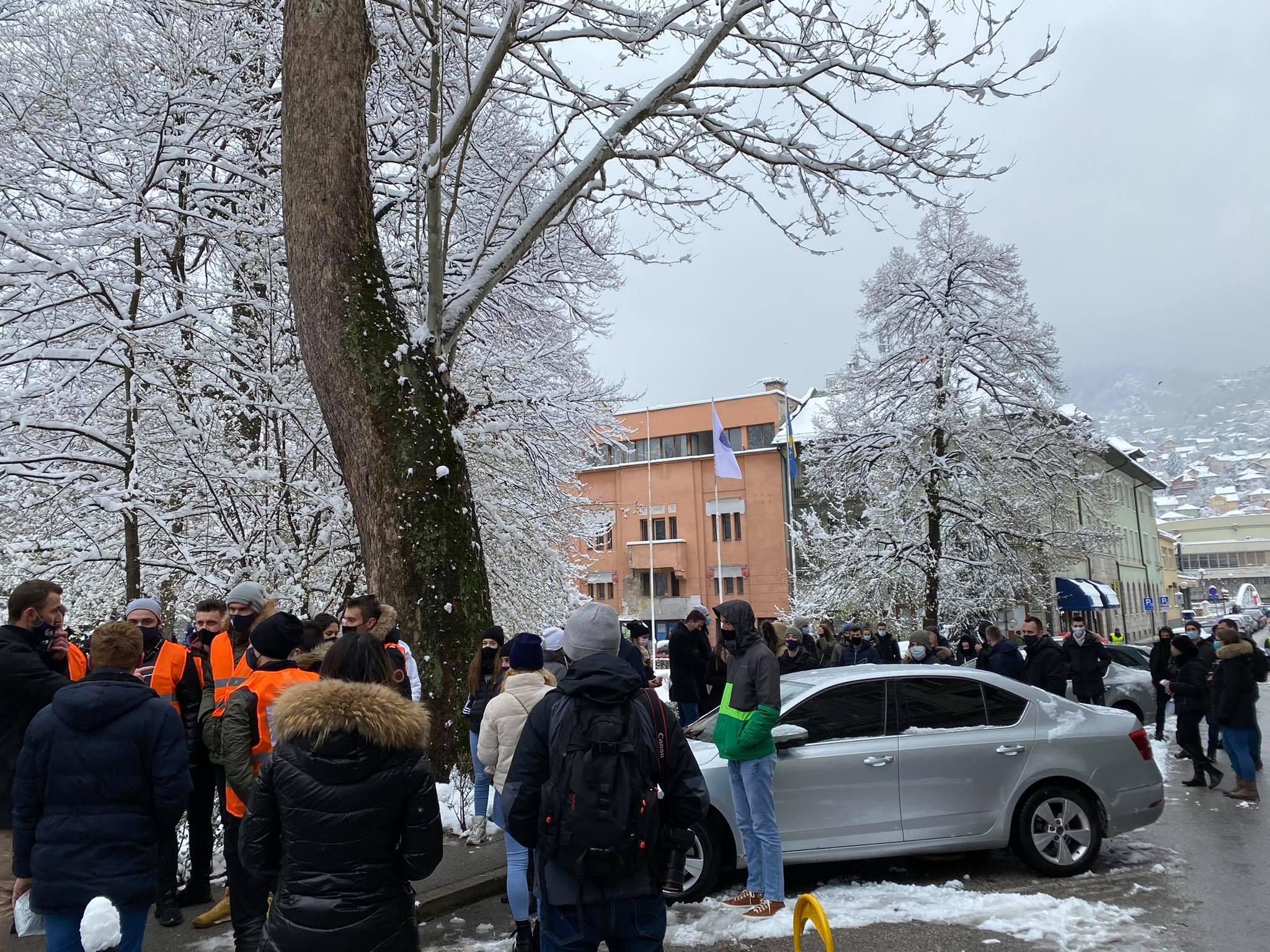 S lica mjesta: Studenti traže svoja prava - Avaz