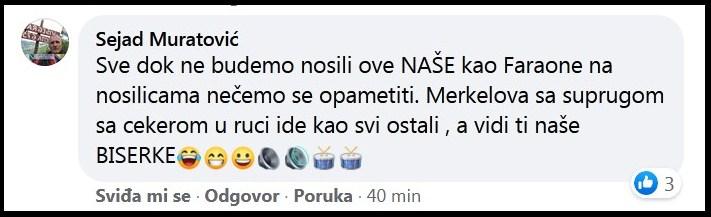 Jedan od komentara - Avaz