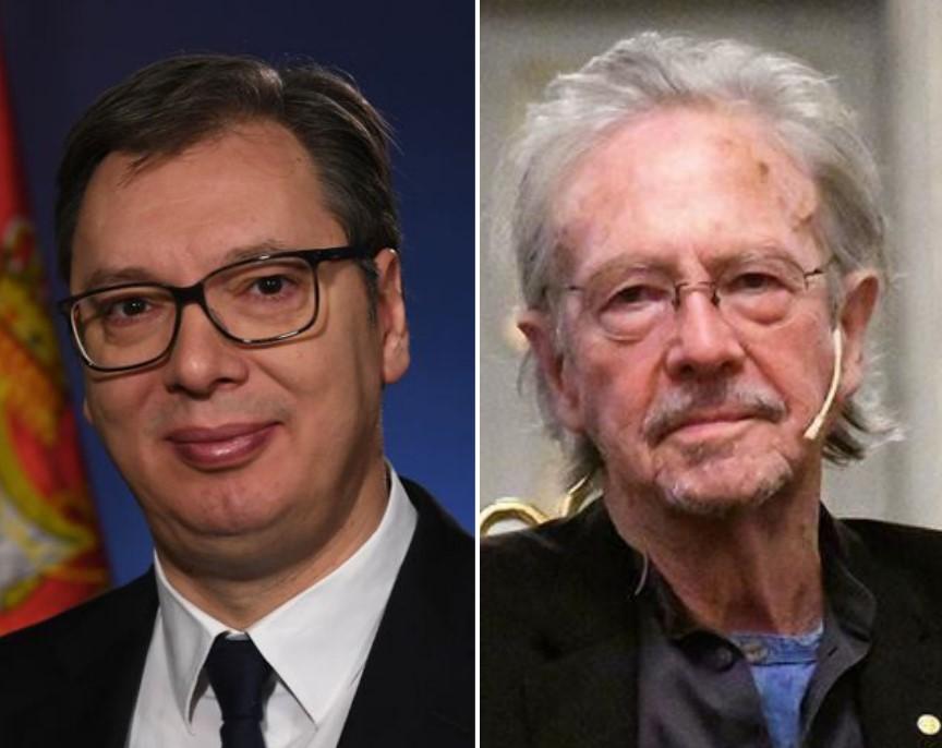 Aleksandar Vučić i Peter Handke - Avaz