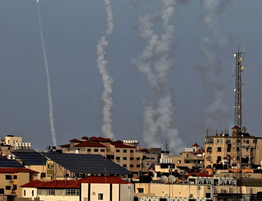 Ovo je trenutak lansiranja raketa na Jerusalem