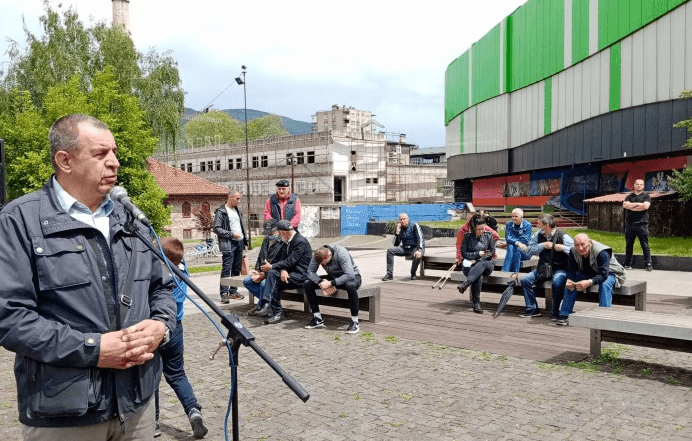 Zeničani pružili podršku narodu Palestine: Doći ćemo i ispred Ambasade Izraela u Sarajevu