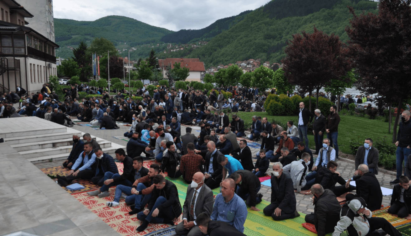 Bajram-namaz u Kajserija džamiji - Avaz