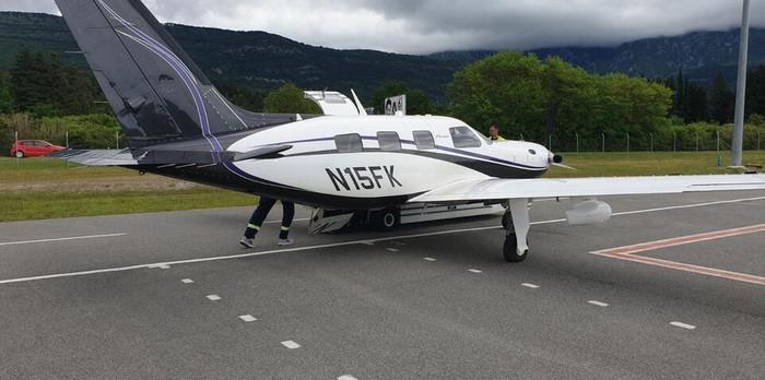 Pista aerodroma Tivat zbog ovog incidenta bila kraće vrijeme zatvorena za saobraćaj - Avaz