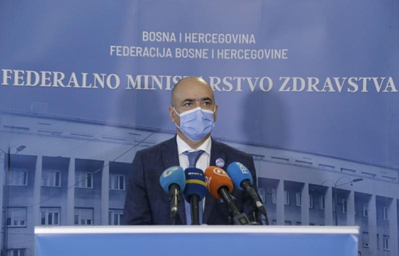 The Assistant Minister for Public Health of FB&H Goran Čerkez - Avaz