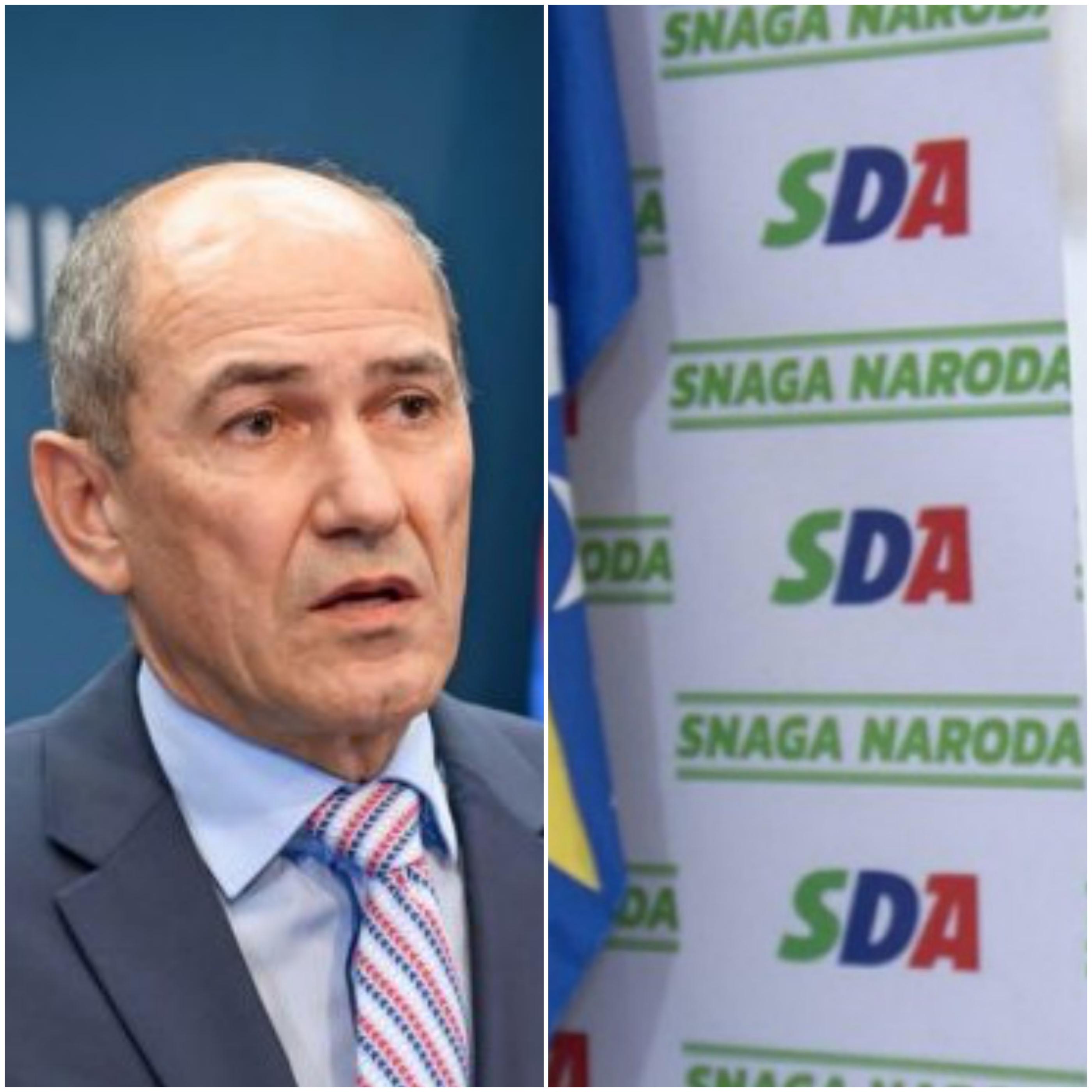 SDA: Tvrdnja Janše može imati negativne reperkusije po EU i NATO put BiH - Avaz