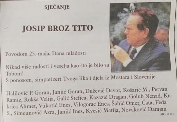 Objavili sjećanje u „Avazu“ - Avaz