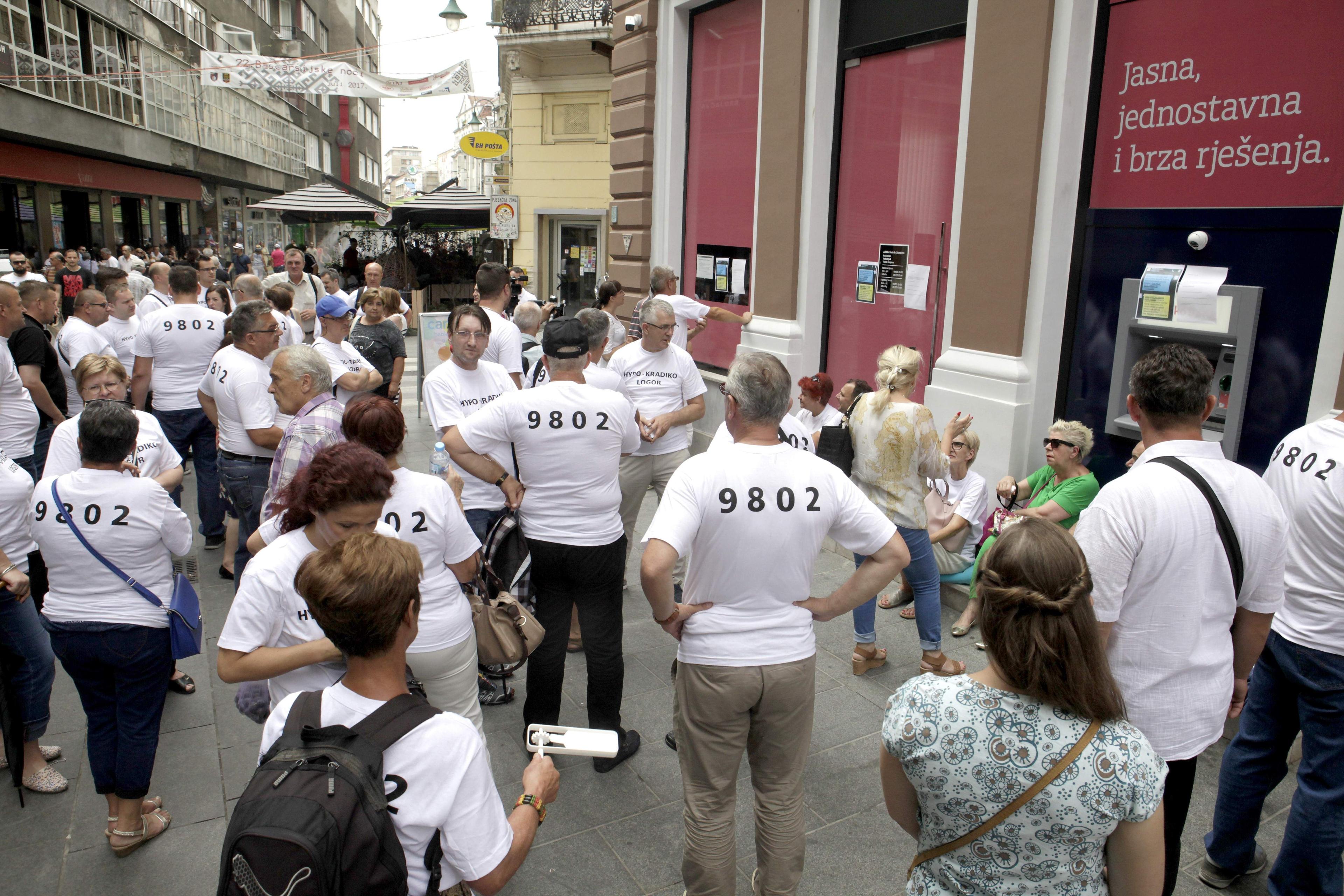 Sa jednog od prethodnih protesta - Avaz