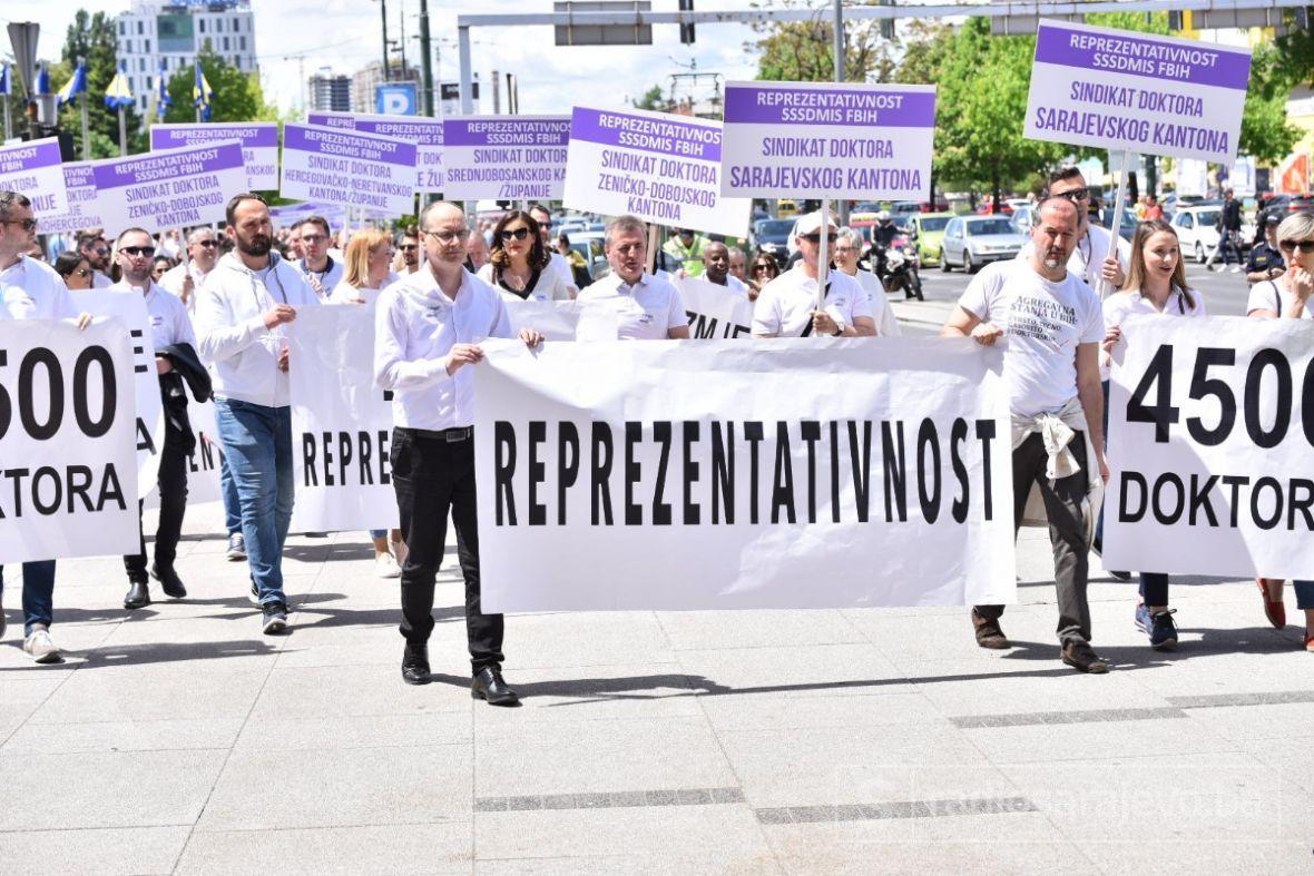 Dr. Zaid za "Avaz": Doktori medicine i stomatologije 9. juna izlaze na proteste