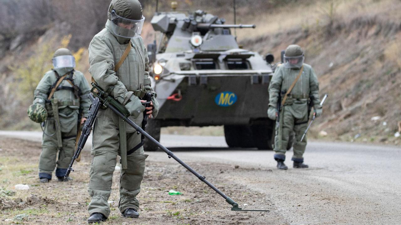 Nagorno-Karabakh is believed to be one of the most heavily mined regions of the former Soviet Union - Avaz