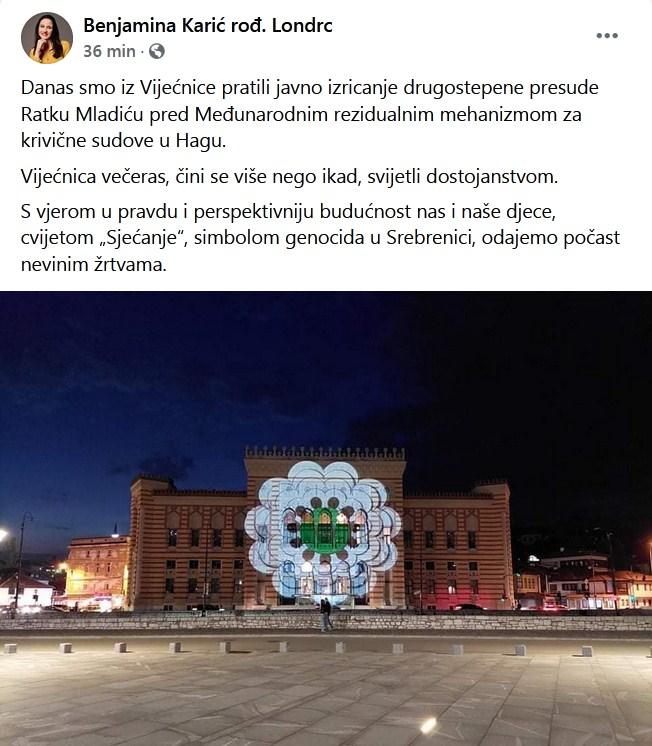 Status gradonačelnice Karić - Avaz