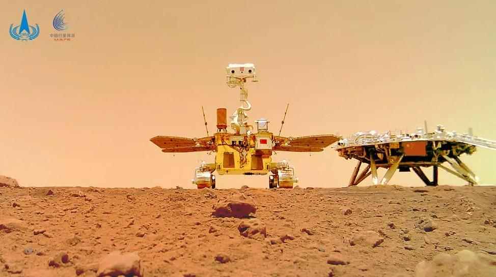 Rover leaves 'China's imprint' on Mars