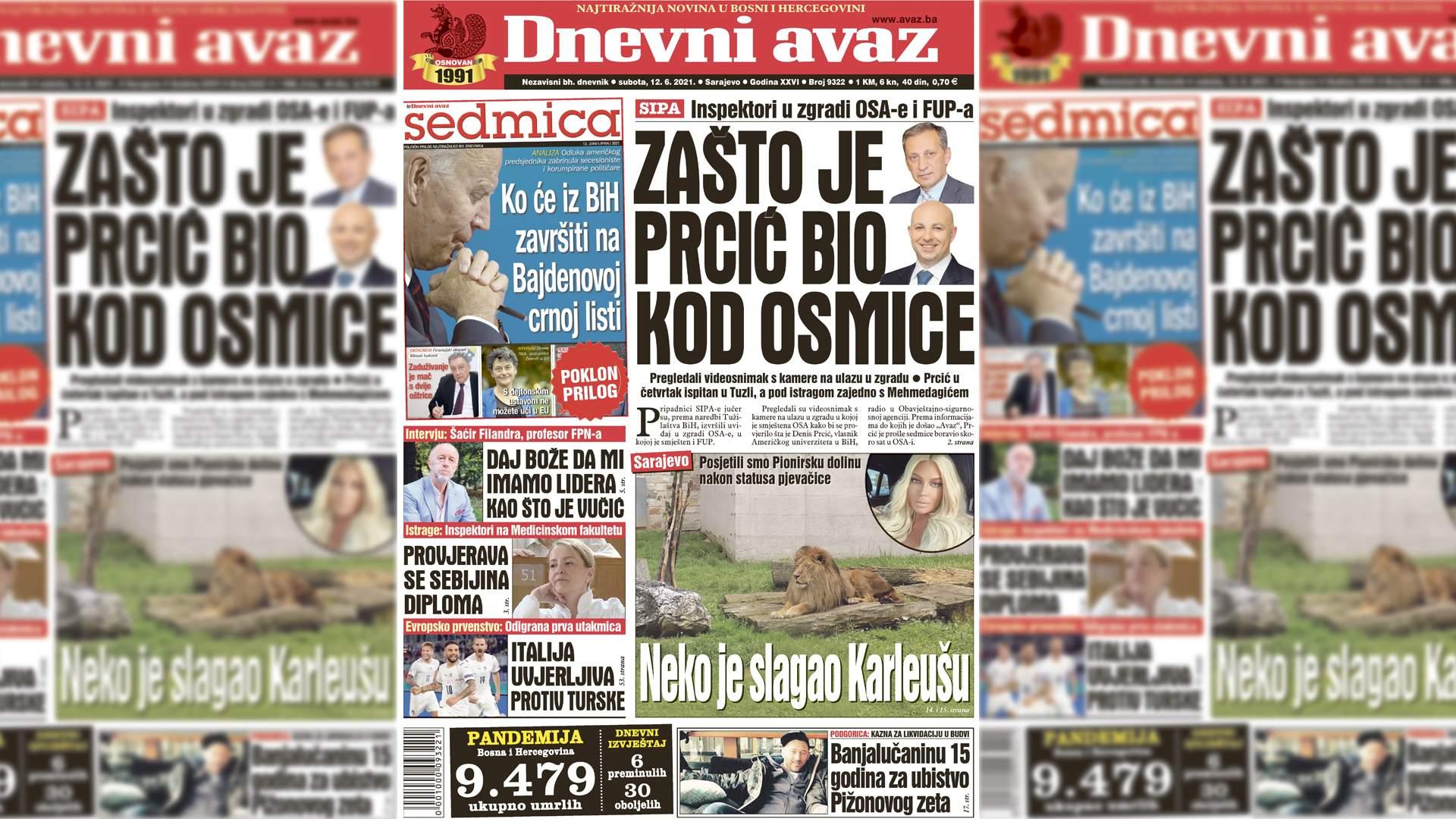 Zašto je Prcić bio kod Osmice