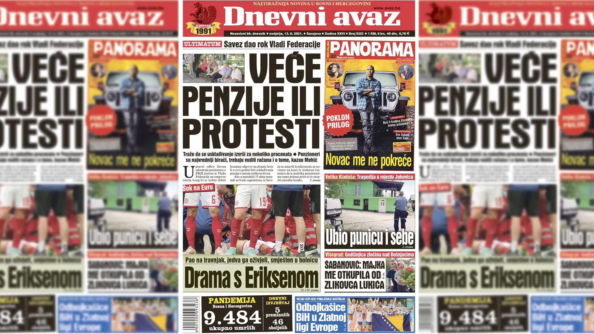 Veće penzije ili protesti