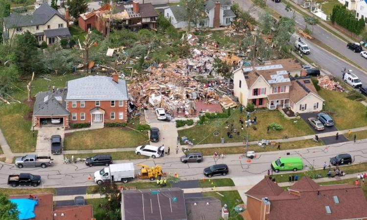 Tornado prouzrokovao veliku materijalnu štetu - Avaz