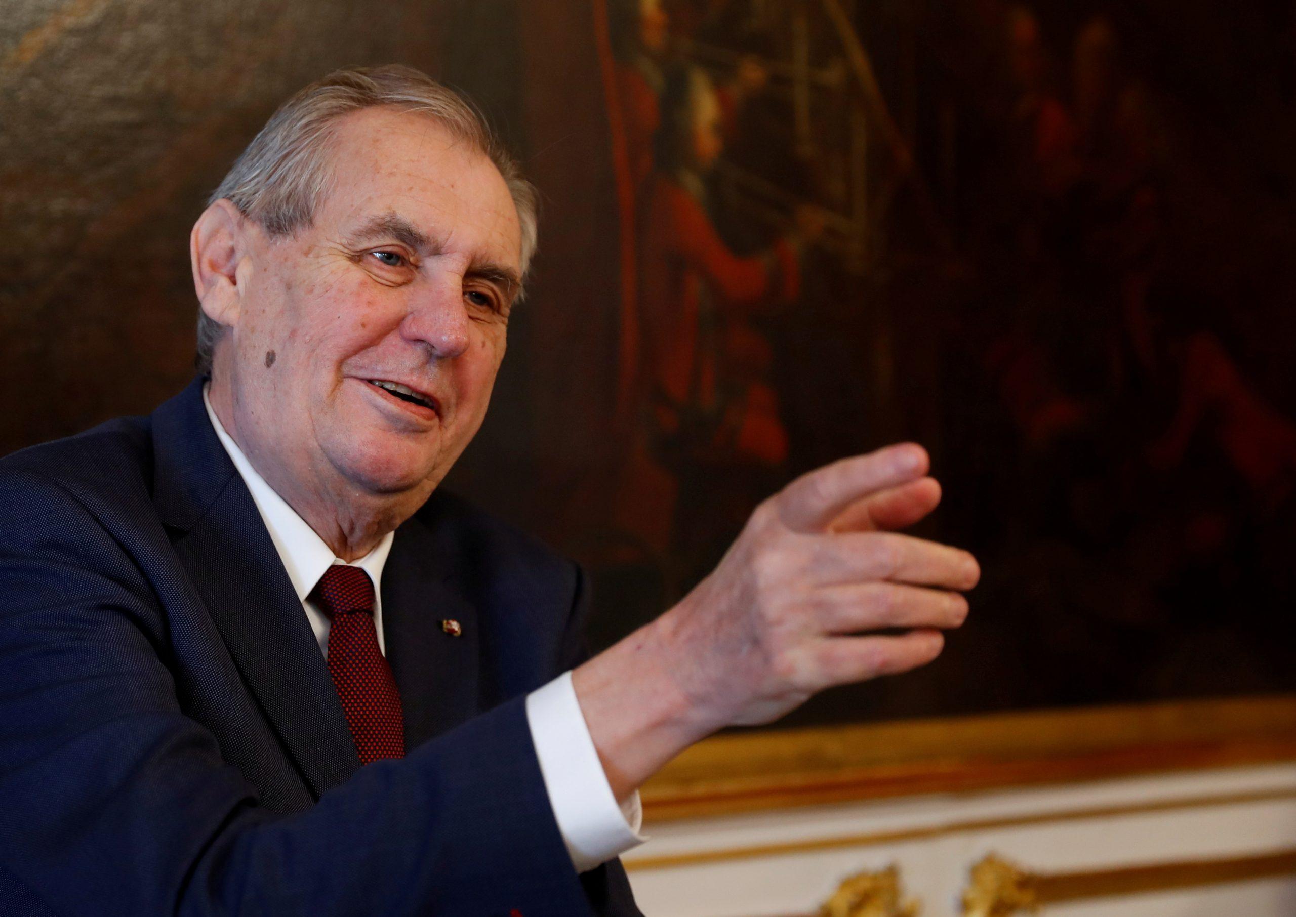 Predsjednik Češke, Miloš Zeman: Transrodne osobe su mi odvratne