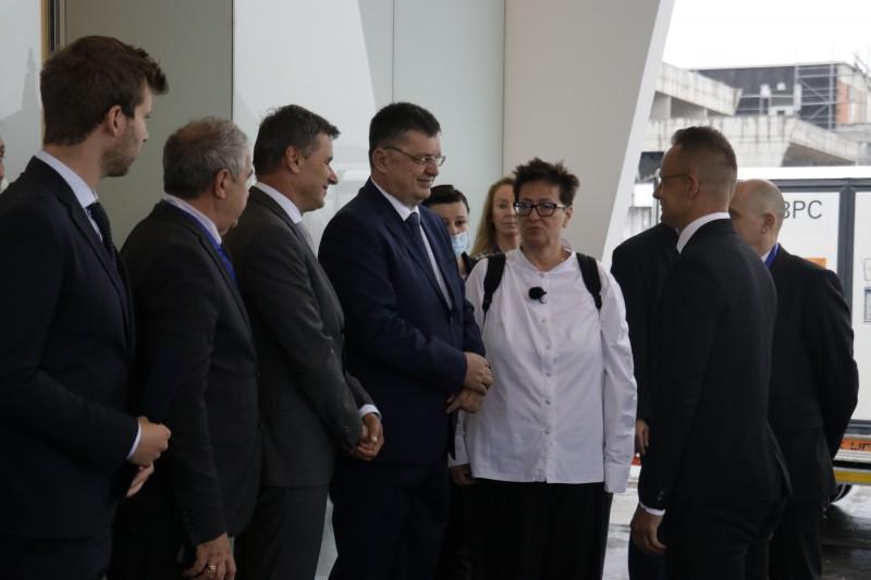 Minister of Foreign Affairs and Trade of Hungary Péter Szijjártó arrived in Sarajevo as well - Avaz