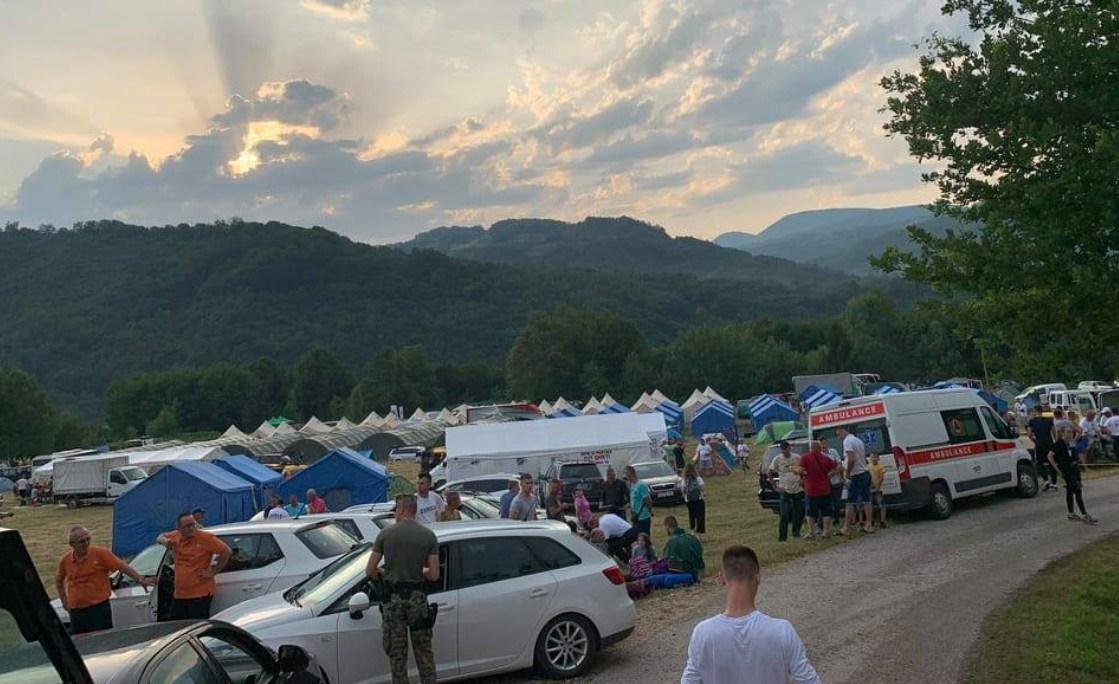 Završena druga etapa Marša mira, učesnici će prenoćiti u kampu Mravinjci