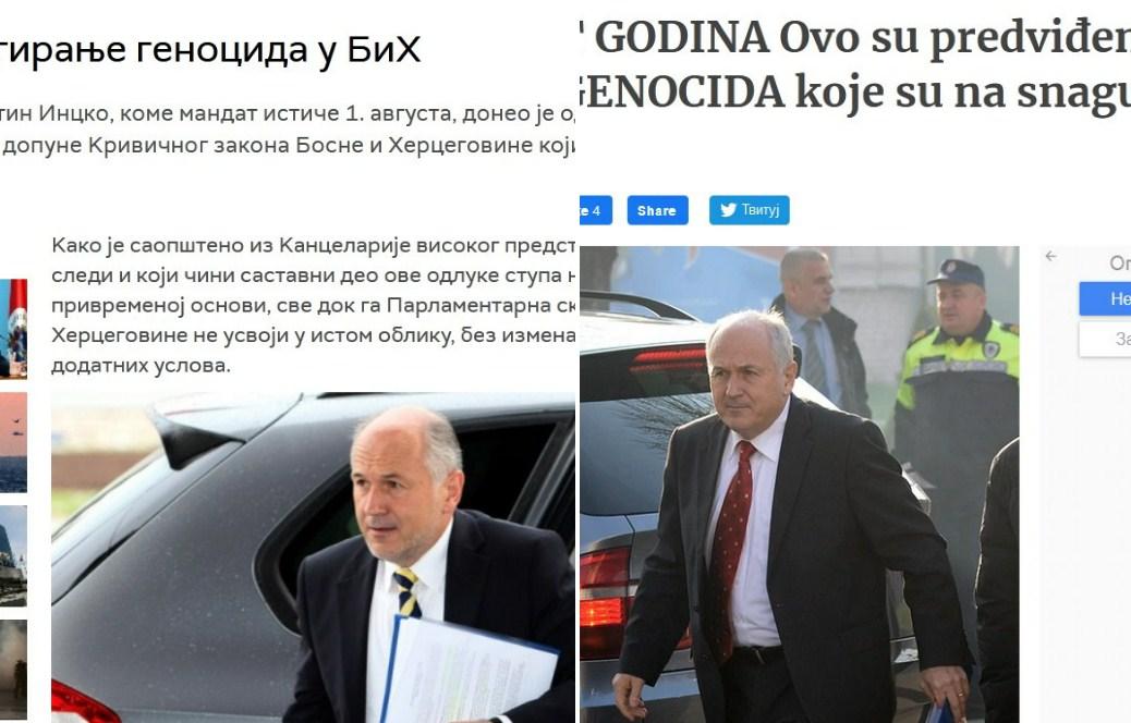 Mediji u Srbiji o donošenju Zakona o negiranju genocida u BiH