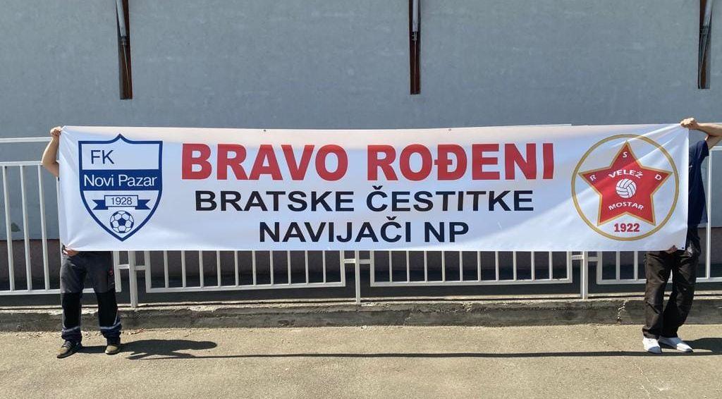 Veležu stigla bratska čestitka iz Srbije