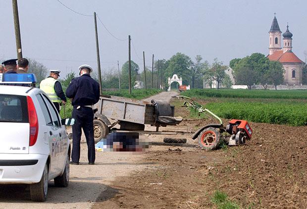 Muškarac poginuo u prevrtanju motokultivatora